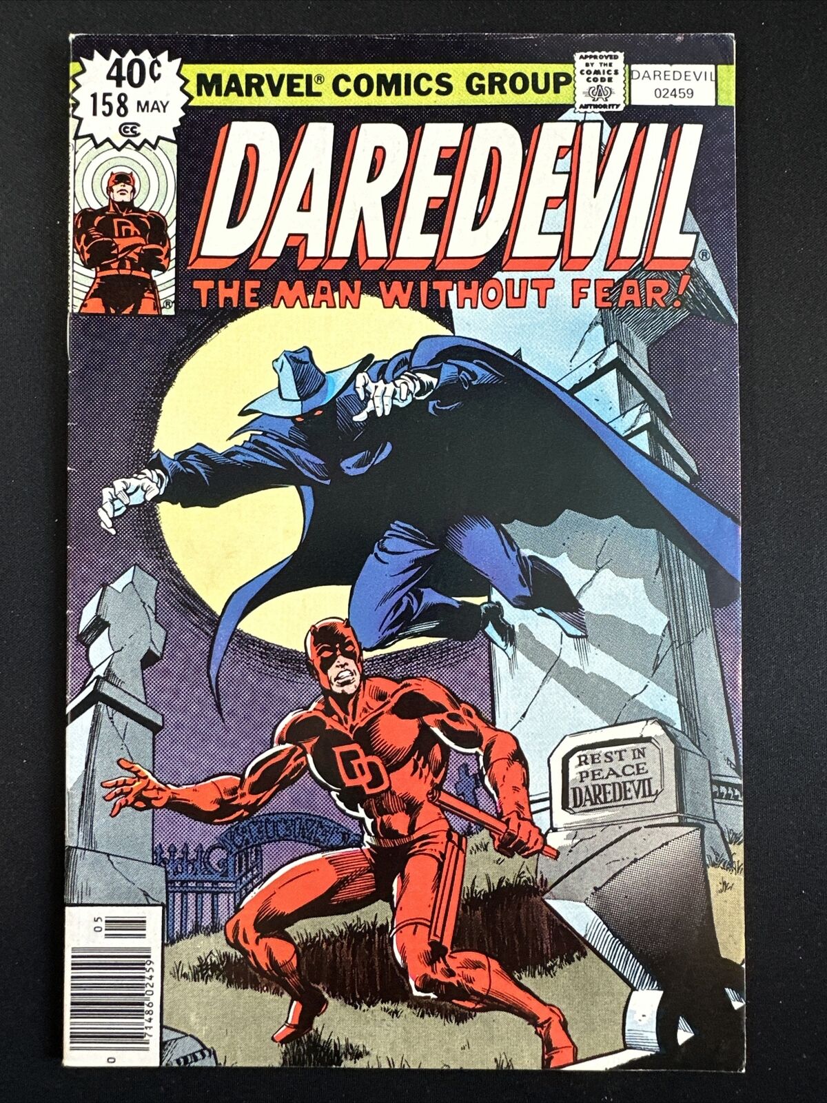 Daredevil #158 Frank Miller Marvel Comics Bronze Age 1st Print 1979 Fine+ *A1