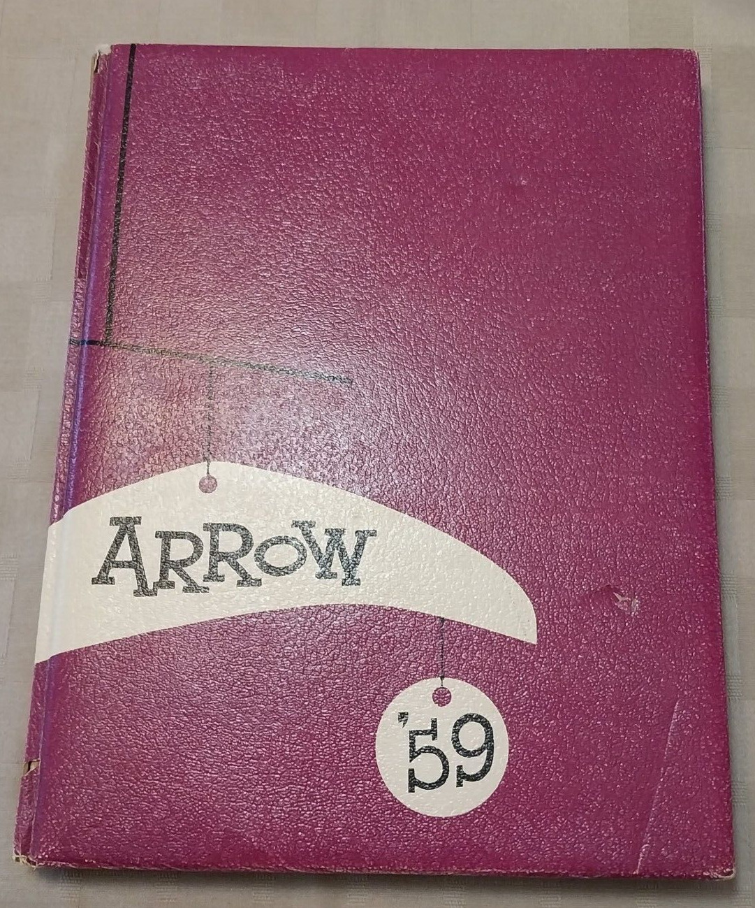 Vintage Garfield High School 1959 Arrow Yearbook. Seattle, Washington