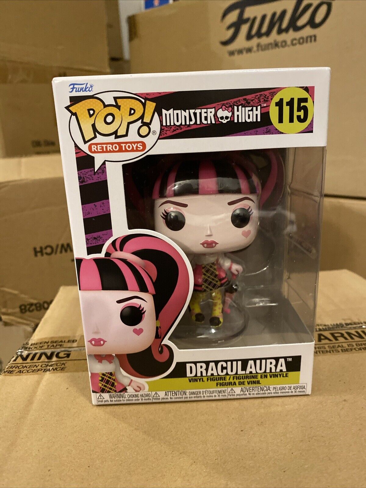 Monster High Draculaura Funko Pop Vinyl Figure #115 - Mint - Ships Now