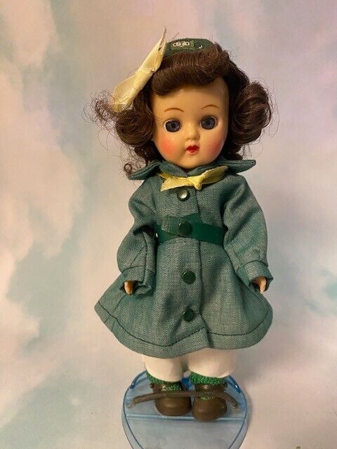 Vintage Cosmopolitan GINGER Girl Scout  Doll in Terri Lee Sales Uniform