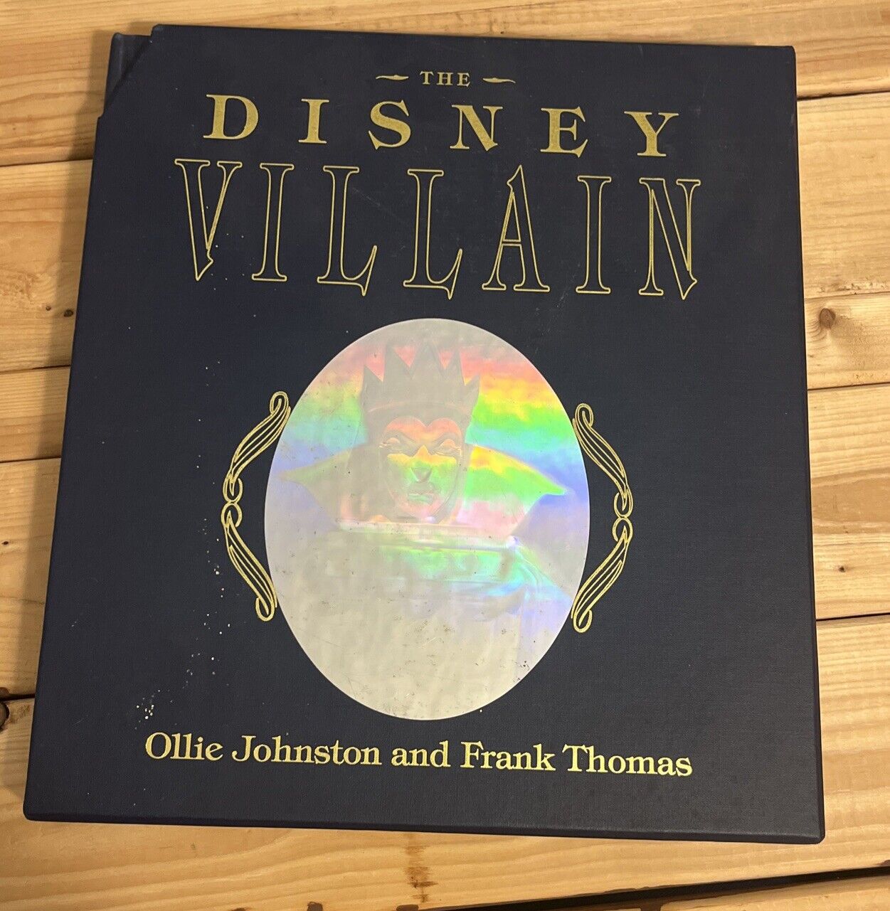 The Disney Villain Limited Edition  Signed Ollie Johnson And Frank Thomas Book