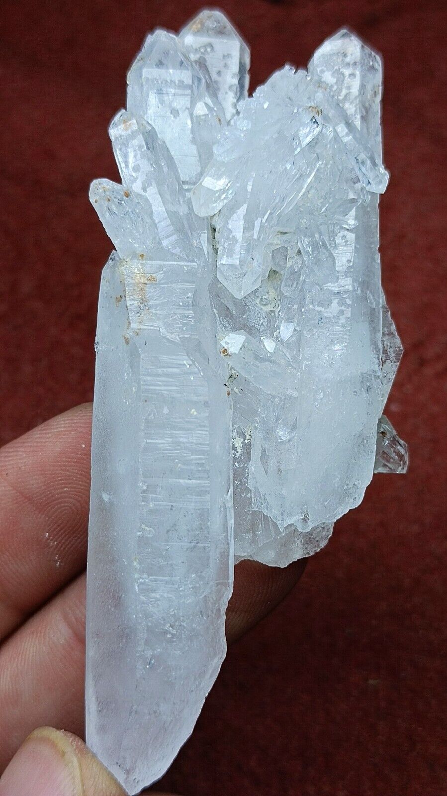 Faden Quartz Cluster With Very Unique Formation From Baluchistan Pakistan #69g