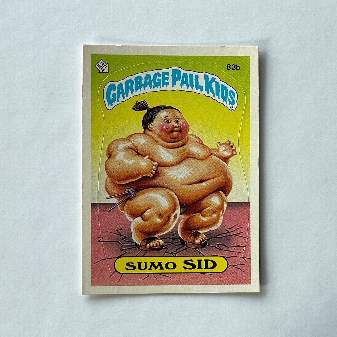 Garbage Pail Kids 1985 Topps GPK Series 2 OS2 Sumo Sid 83b ** singles, 