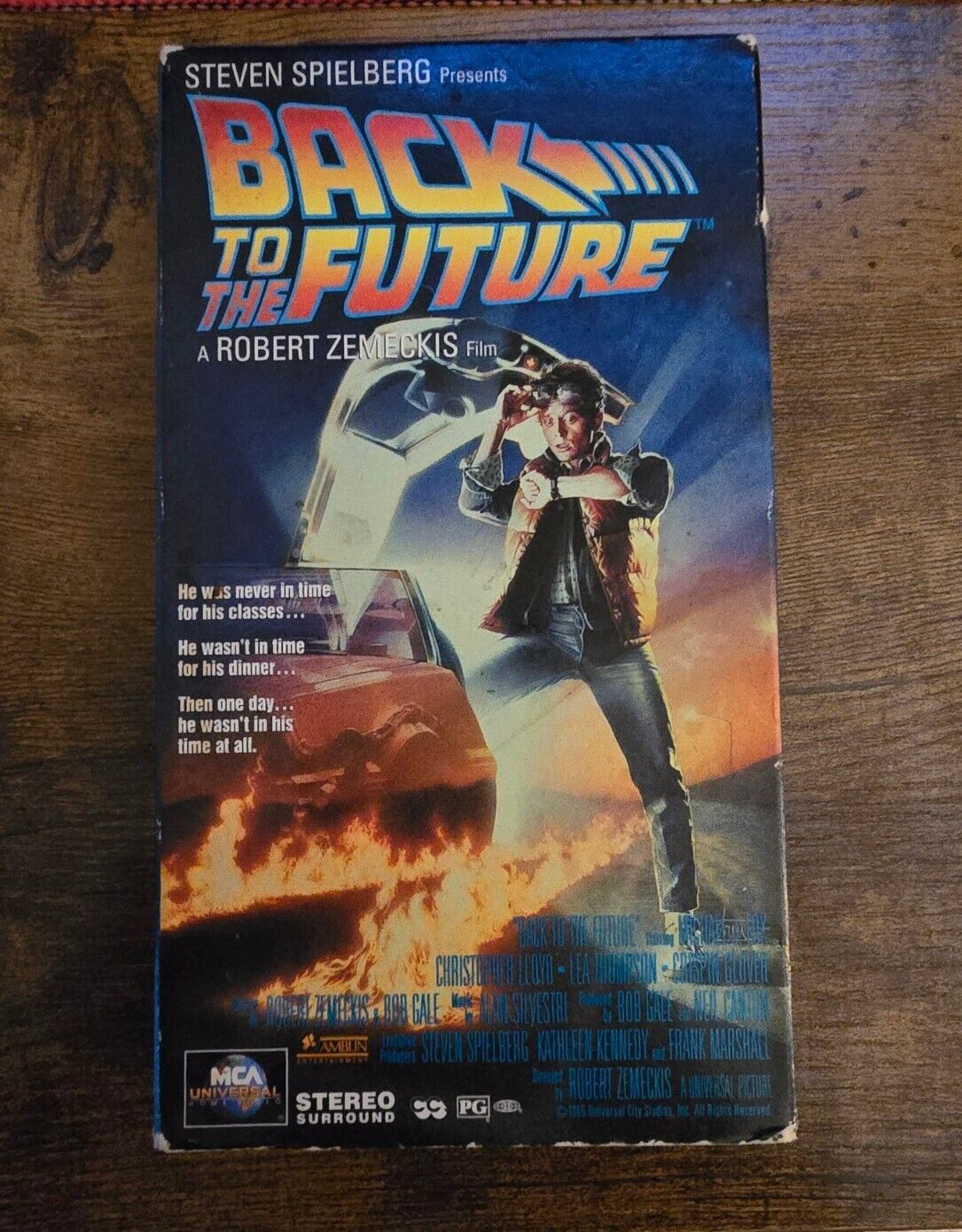 Back To The Future 1 Vhs
