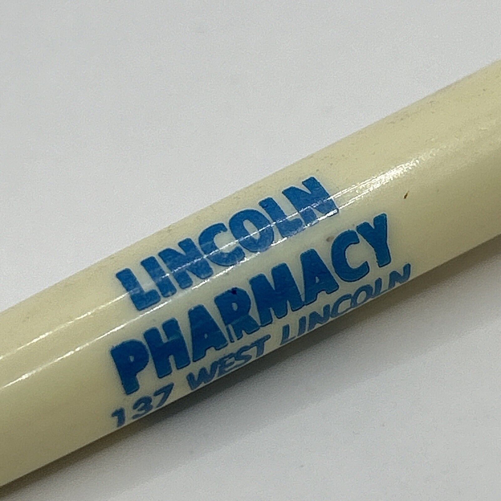 VTG Ballpoint Pen Lincoln Pharmacy Kansas Bob Nichols