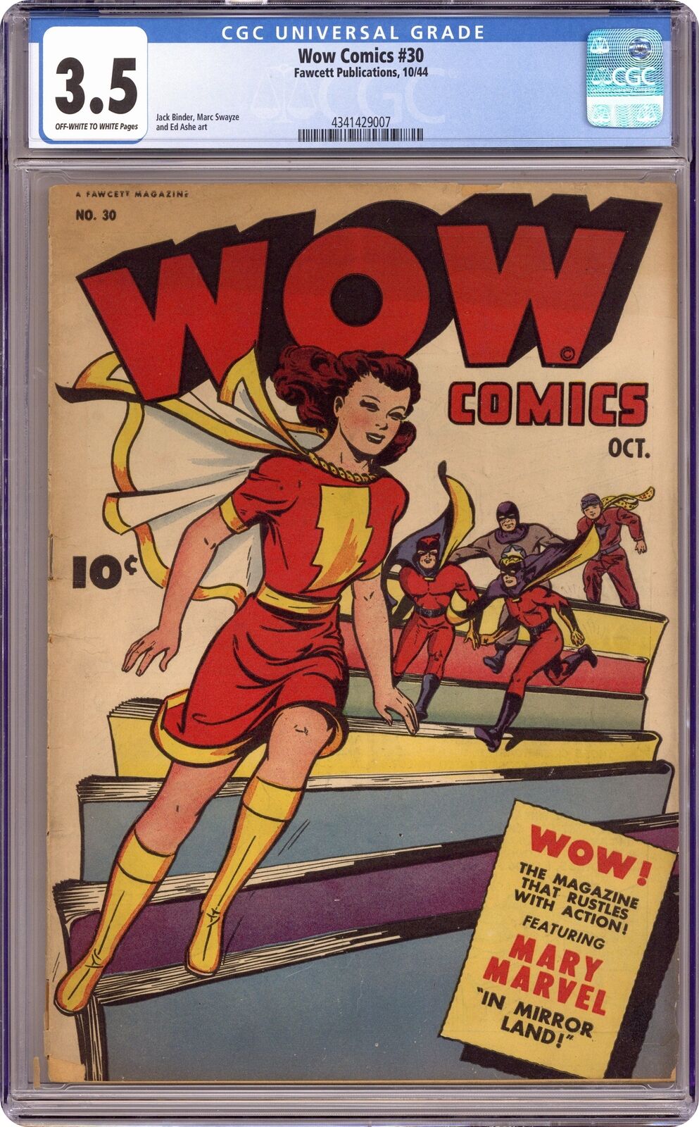 Wow Comics #30 CGC 3.5 1944 4341429007