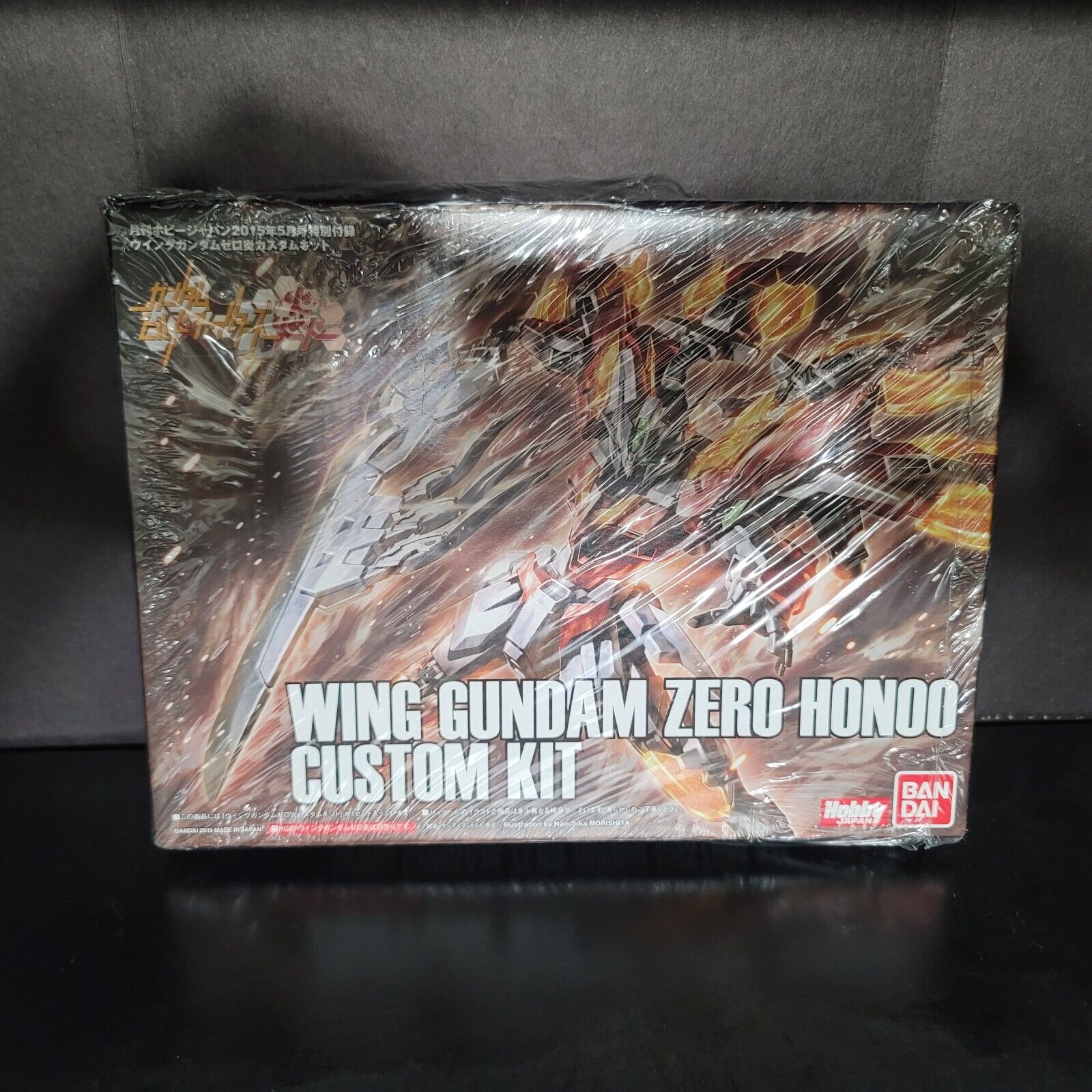 BANDAI Hobby Japan 1/144 HGBF Wing Gundam Zero Honoo Custom Kit