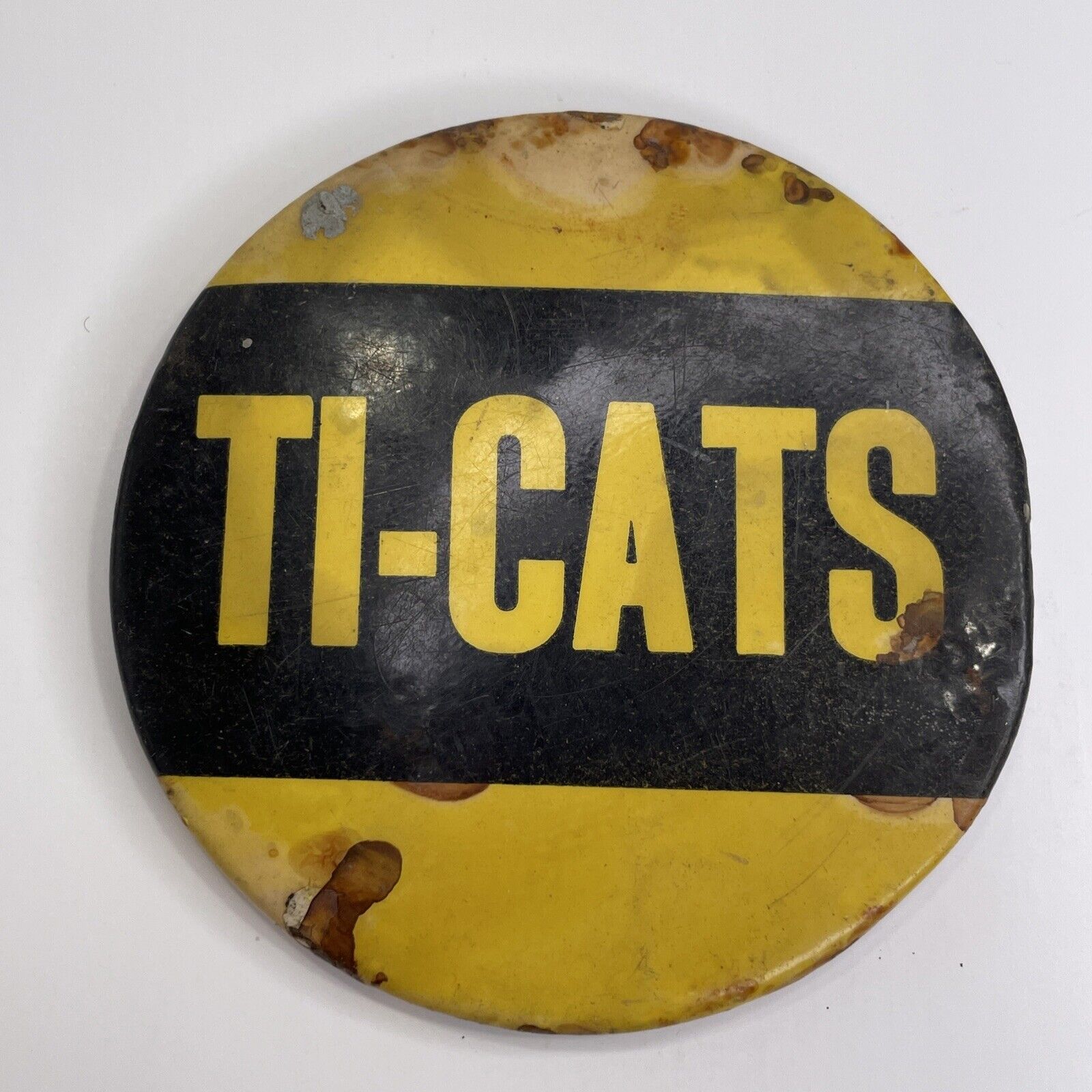 Vintage 1950\'s Hamilton Tiger Cats Ti-Cats CFL Football RARE Pinback Button