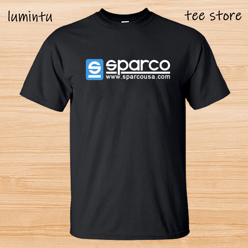 Sparco Racing Products Logo Men's T-Shirt Size S to 5XL