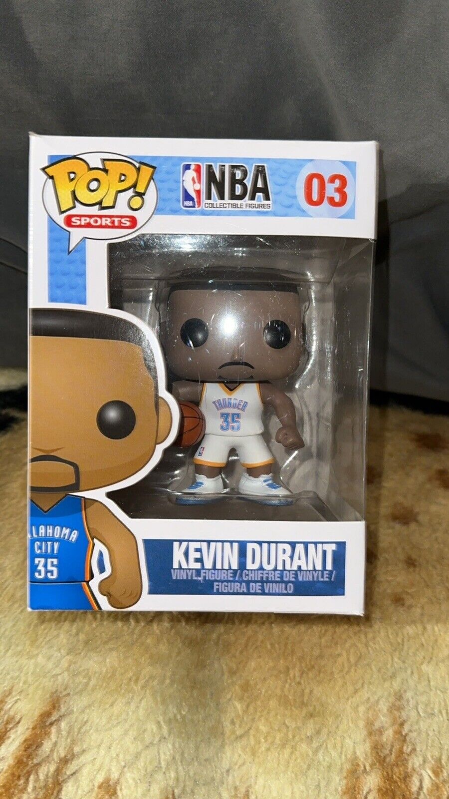 Funko Pop, Kevin Durant, Very Rare. Clean With Very Minor Flaws + Custom Armor