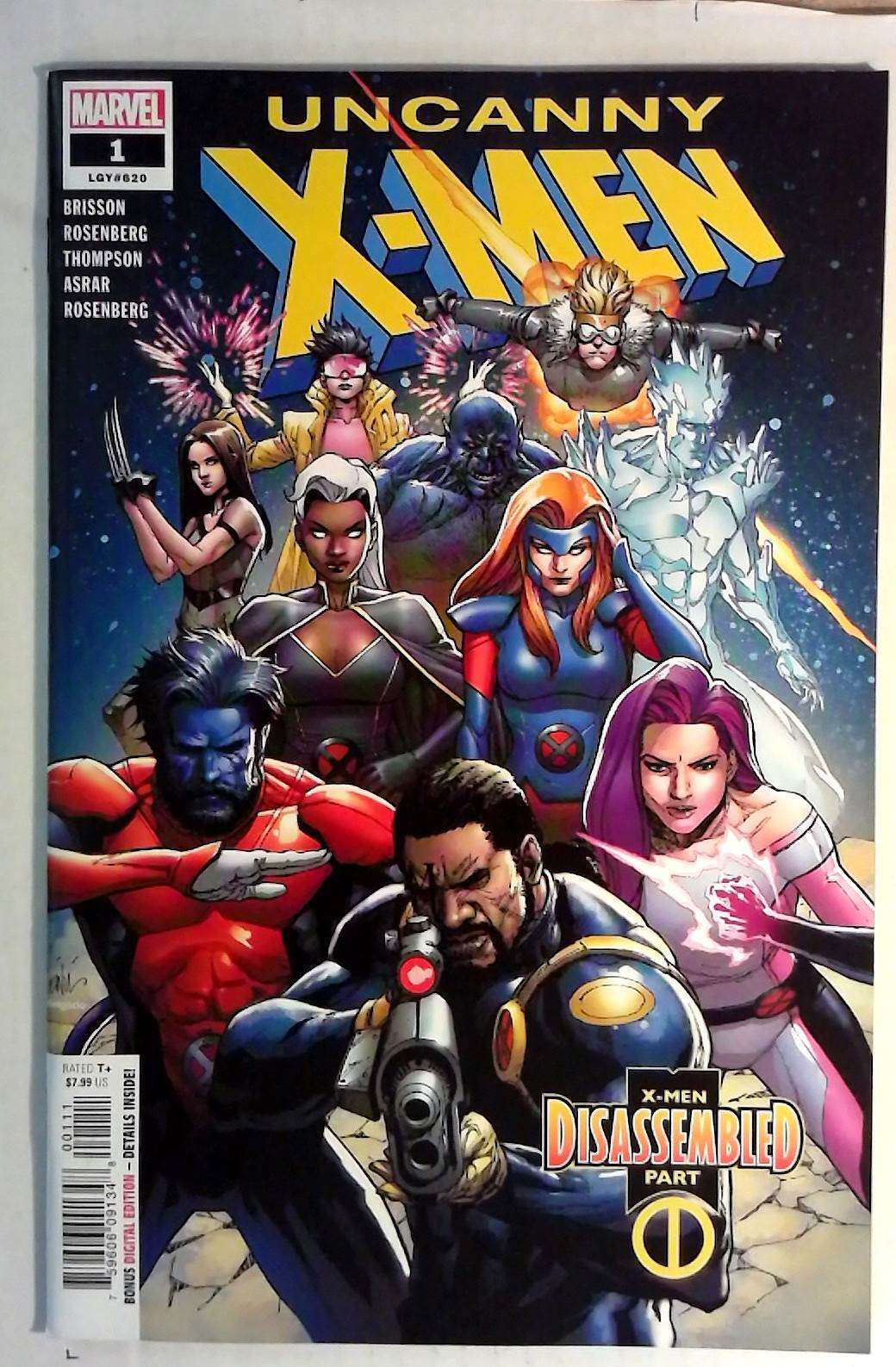 2019 Uncanny X-Men #1 Marvel Comics NM 5th Series 1st Print Comic Book