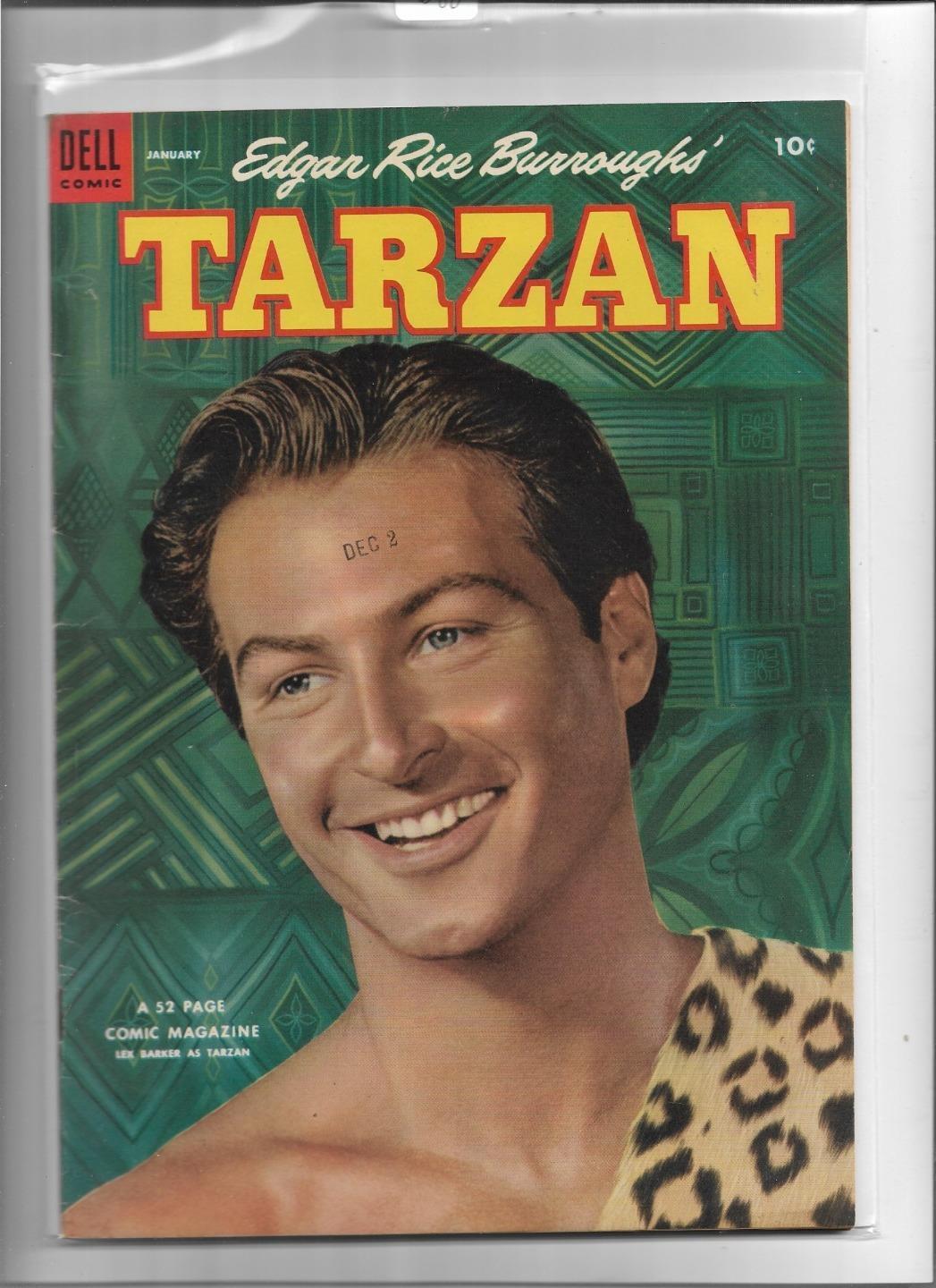 EDGAR RICE BURROUGHS' TARZAN #52 1954 VERY FINE- 7.5 4280