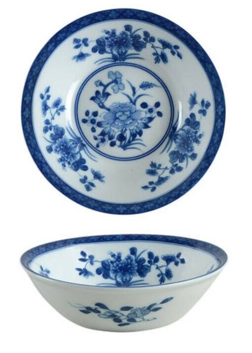 Mottahedeh Canton Cereal Bowl Historic Charleston  Blue White MINT