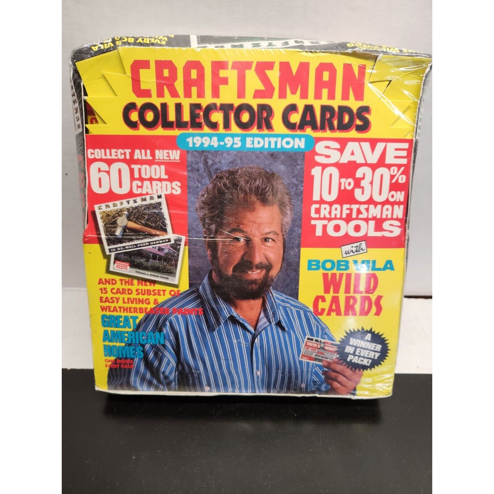 Craftsman Collector Cards 1994-95 Edition Complete Seated Box