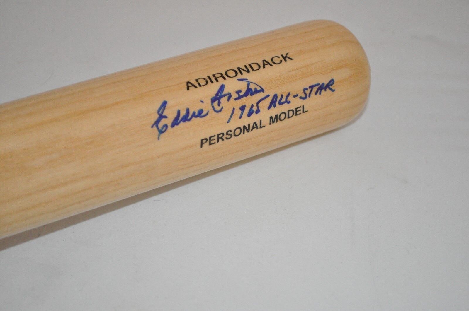 Eddie Fisher 1965 Chicago White Sox All-Star Signed 1960s Adirondack Bat COA