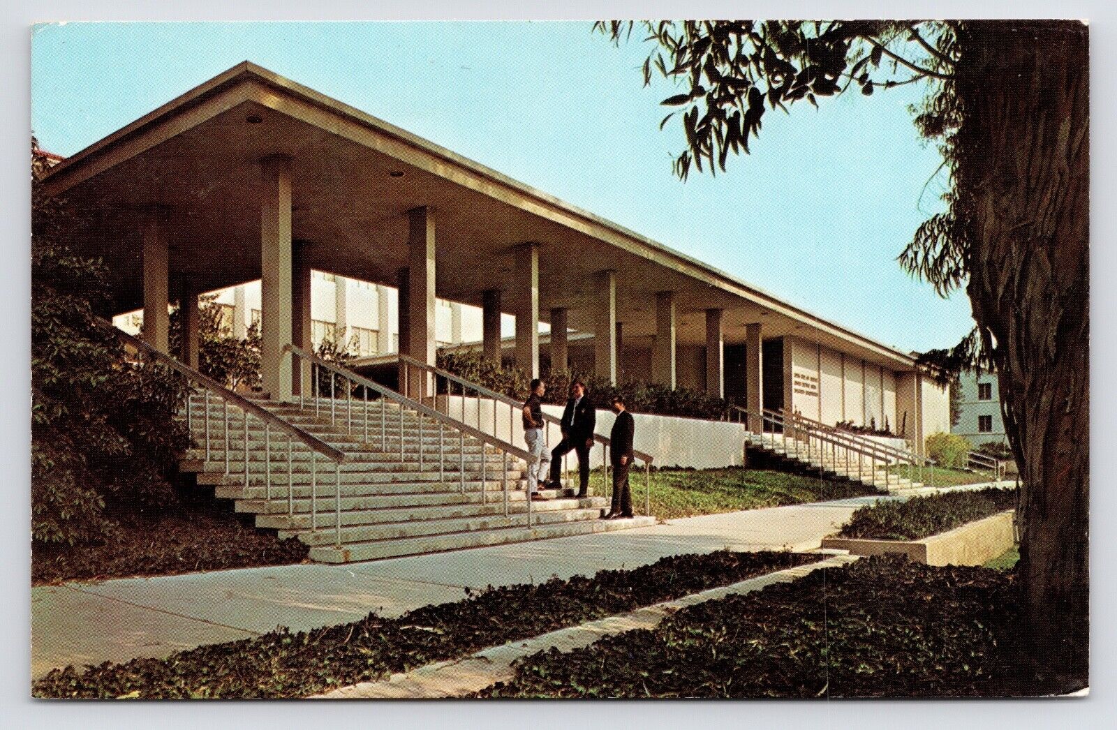 c1960s Norris Science Hall Occidental College Los Angeles California CA Postcard