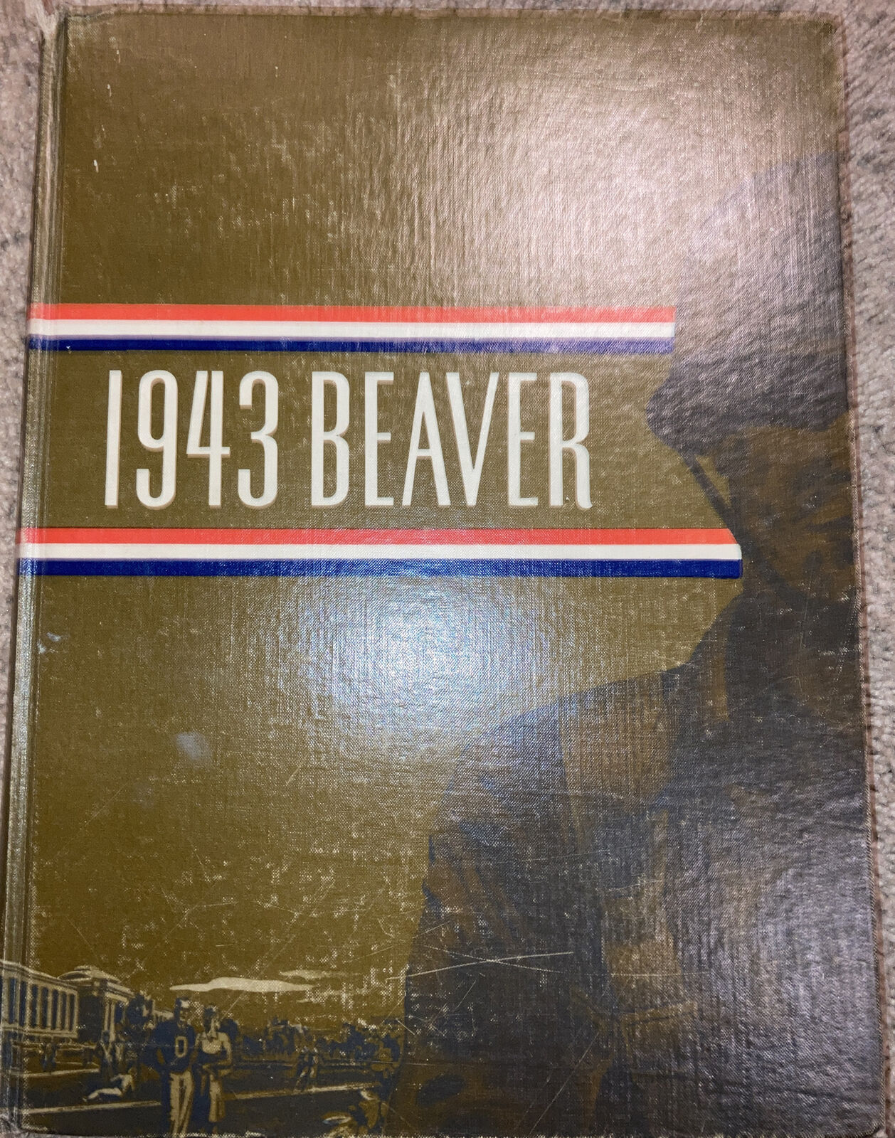 1943 Beaver Oregon State University  Corvallis Oregon Yearbook