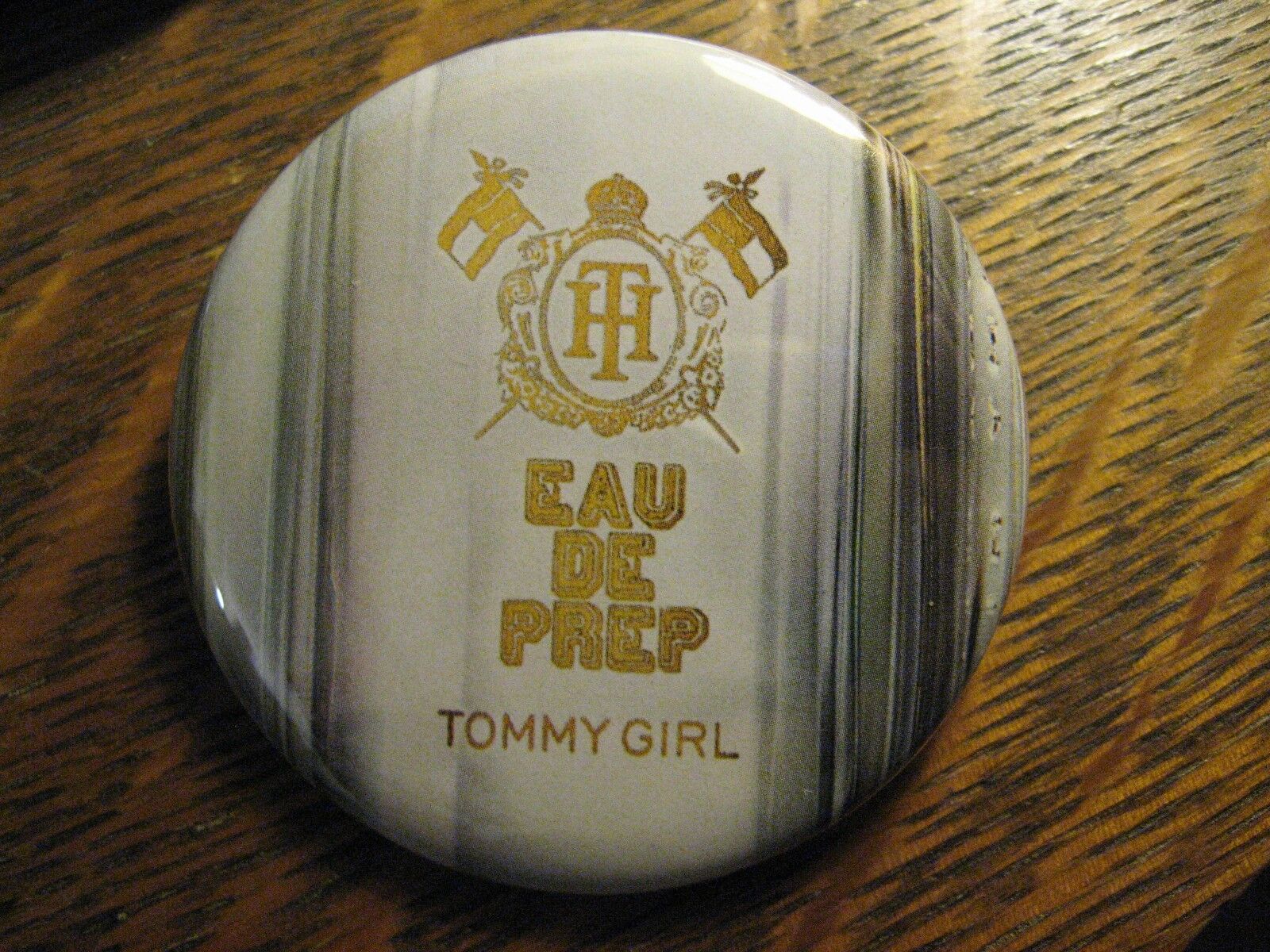 Tommy Girl Eau De Prep Hilfiger Fragrance Advertisement Pocket Lipstick Mirror 
