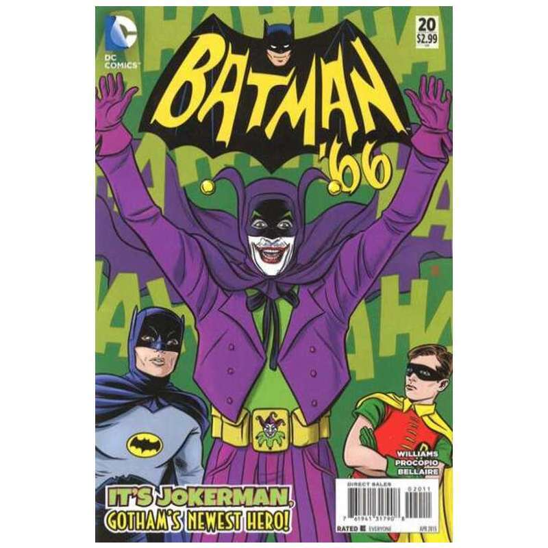 Batman \'66 #20 in Near Mint + condition. DC comics [t~