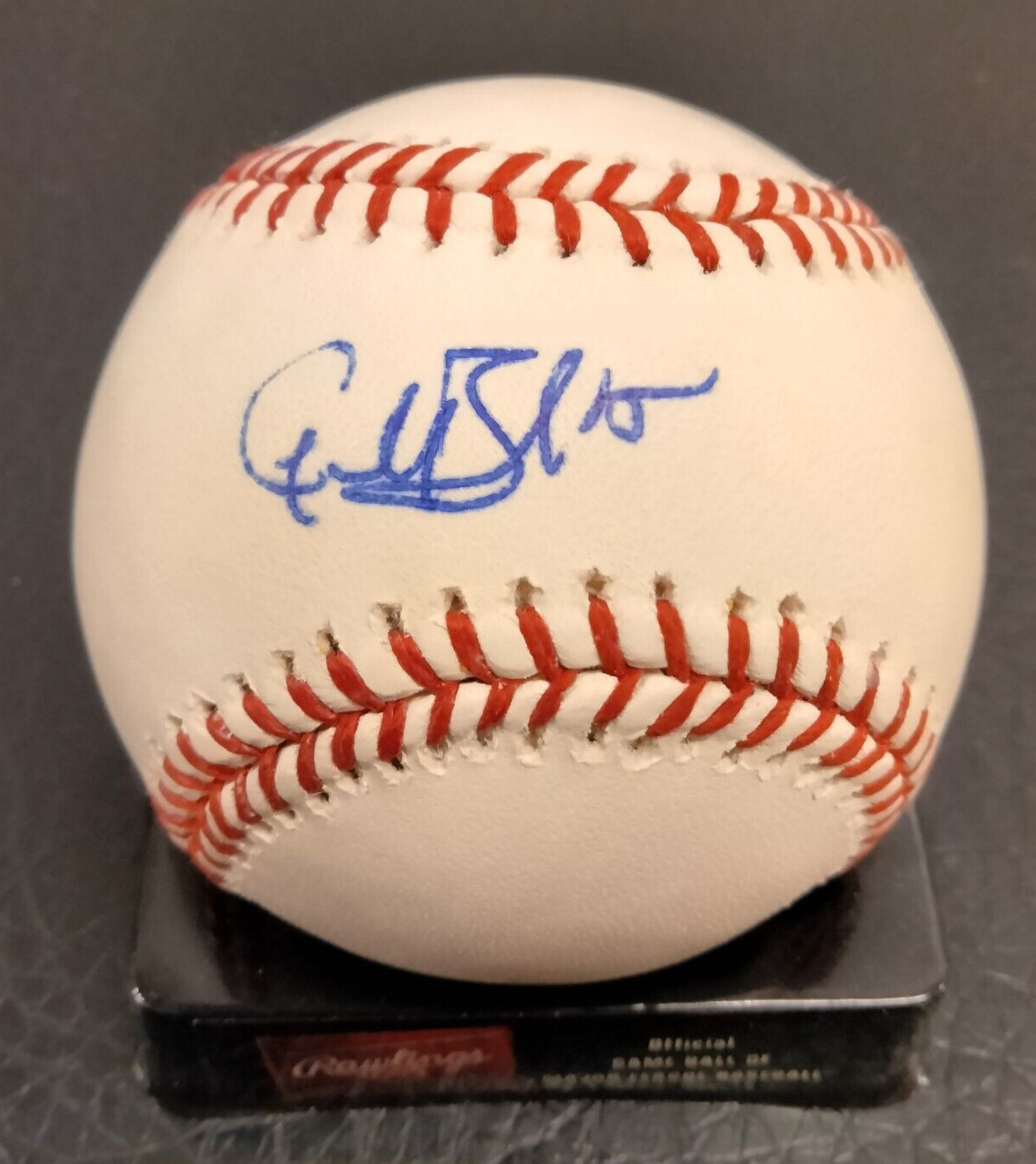 Gordon Beckham Autographed Rawlings Major League Bud Selig Baseball