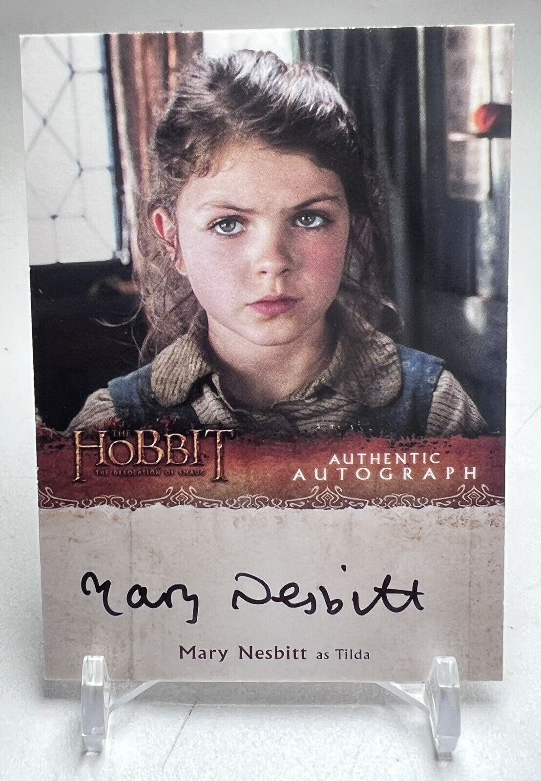 Mary Nesbitt as Tilda The Hobbit: The Desolation of Smaug Autograph Card