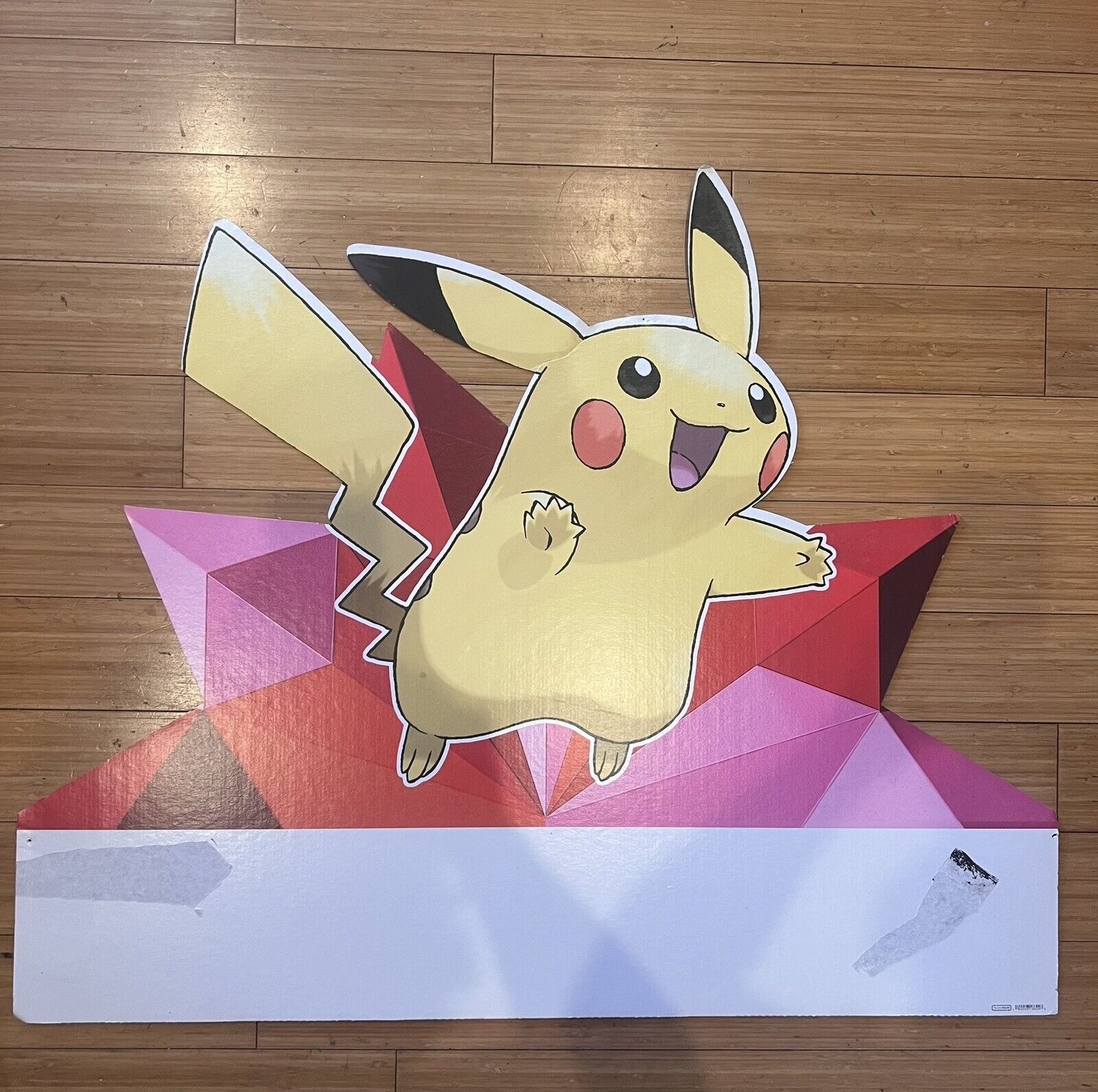 Pikachu Cardboard Display (Retail Store) Pokemon 
