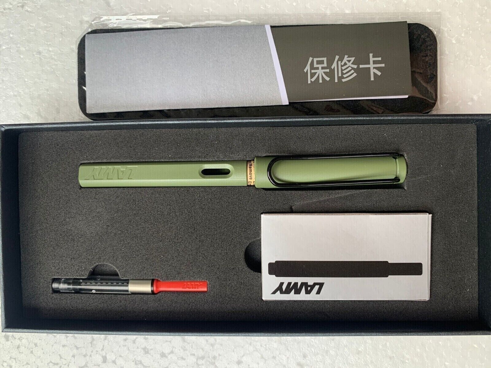 LAMY Safari Origin Pen Special Limited Edition 2021 Savannah with Box Best