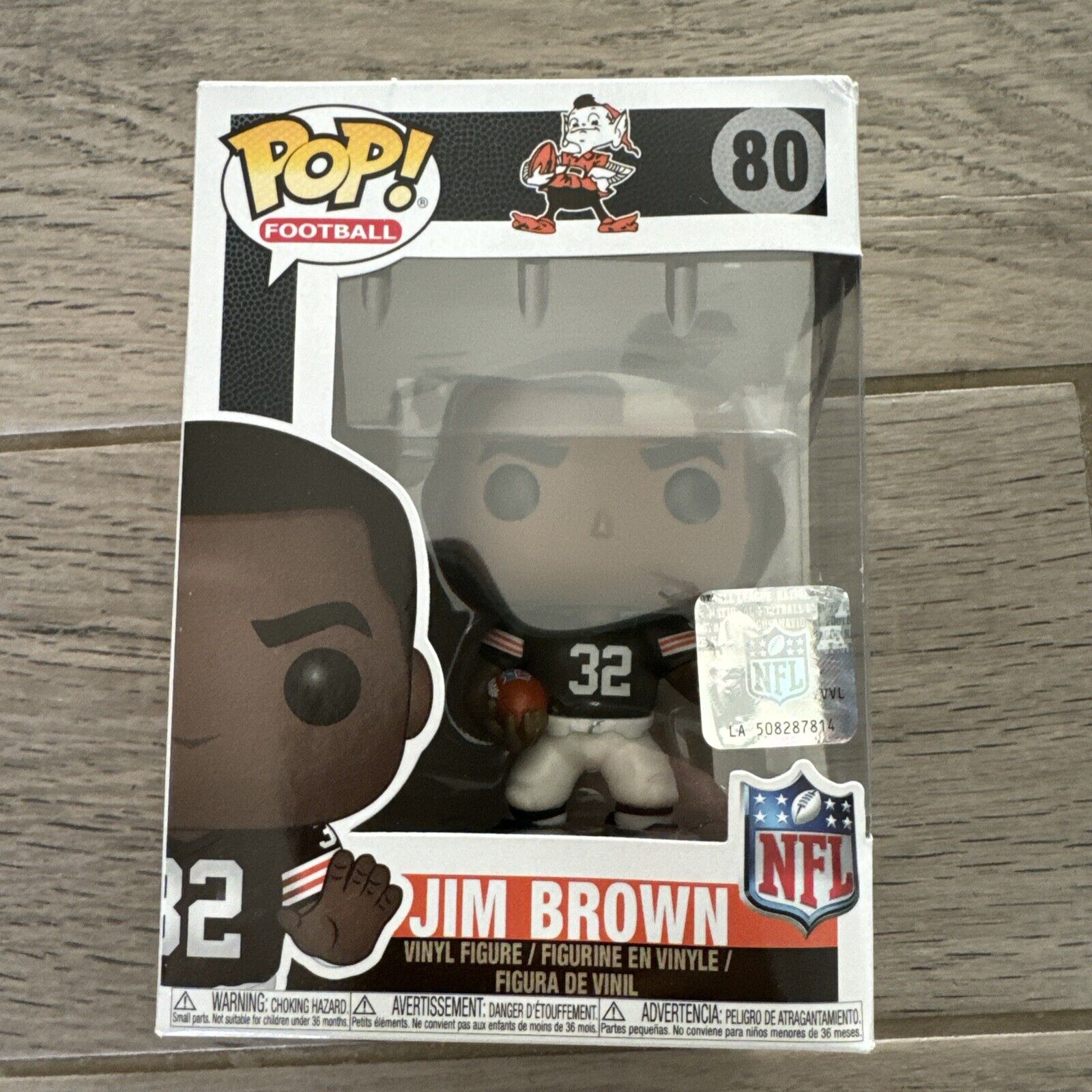 Funko Pop NFL LEGENDS: Jim Brown #80