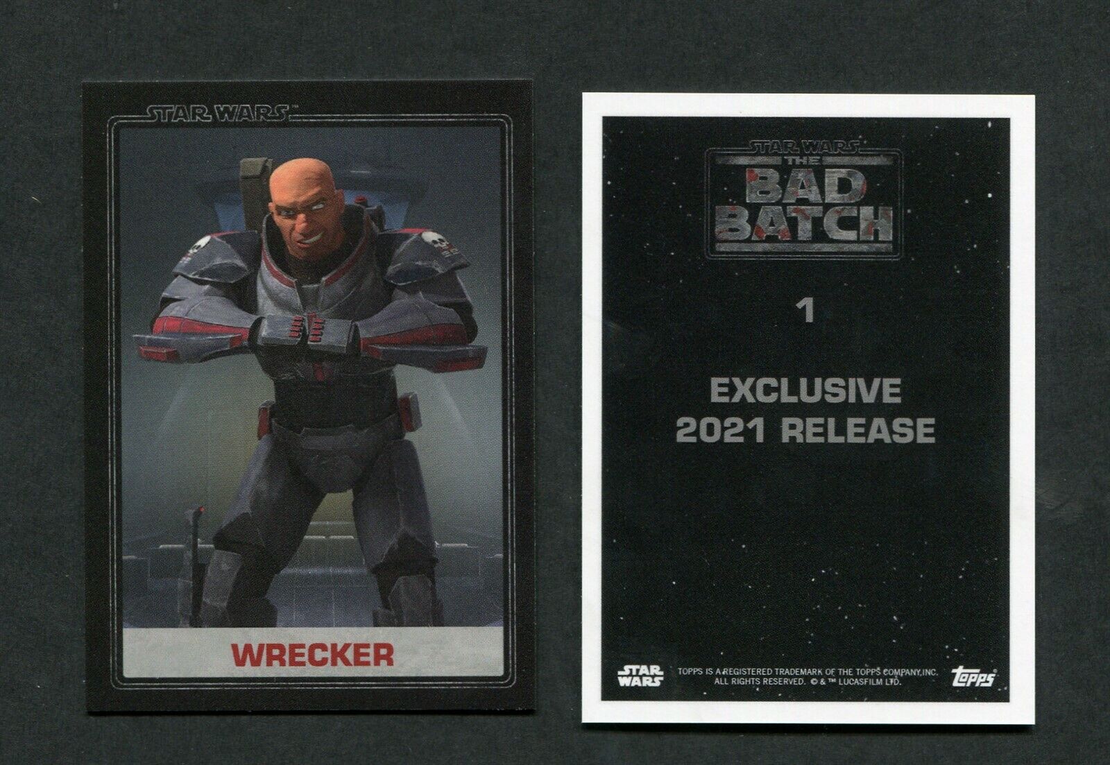 2021 Topps Star Wars The Bad Batch Ebay Exclusive 10 Card Set 