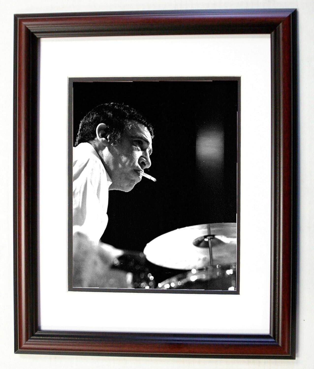Buddy Rich 8x10 Photo in 11x14 Matted Cherry Frame #6