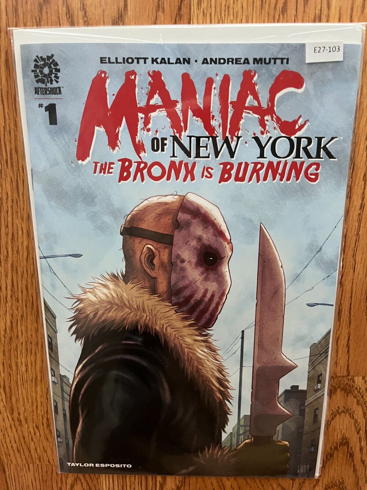 Maniac Of New York 1 Jonathon Luna Variant 9.8 E27-103