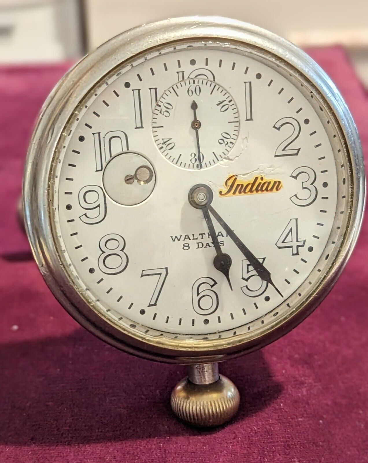 Rare 1920's Indian Motorcycle Service Pocket watch
