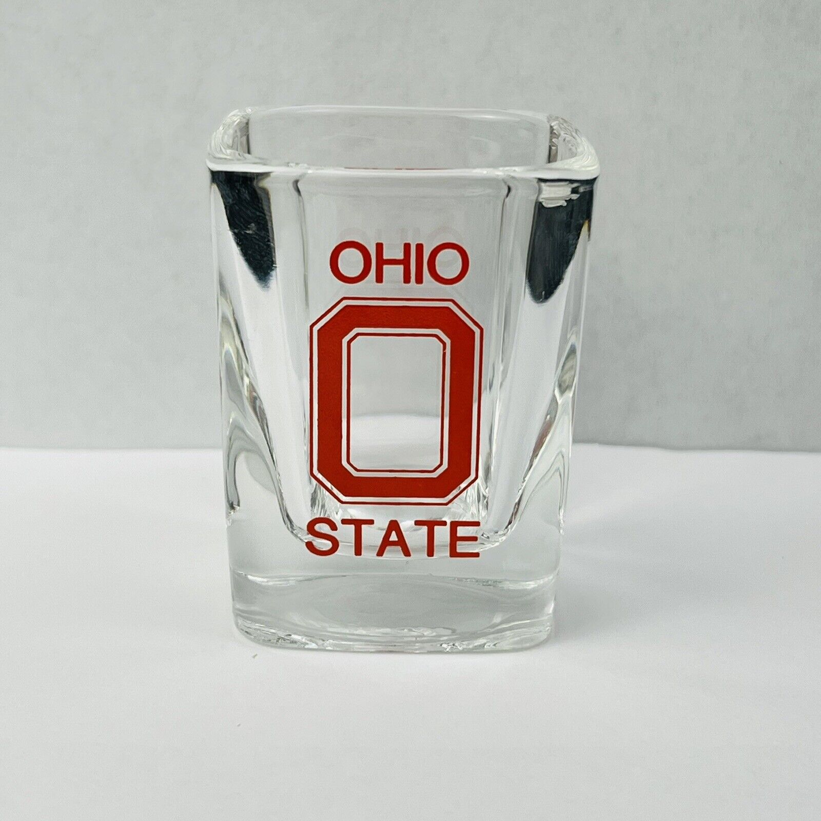 Ohio State Square Souvenir Shot Glass 2 Oz