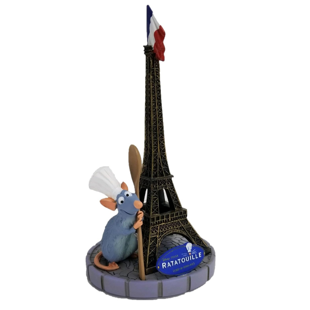 Disney Parks Epcot Paris Remy Ratatouille With Eiffel Tower Figurine NEW