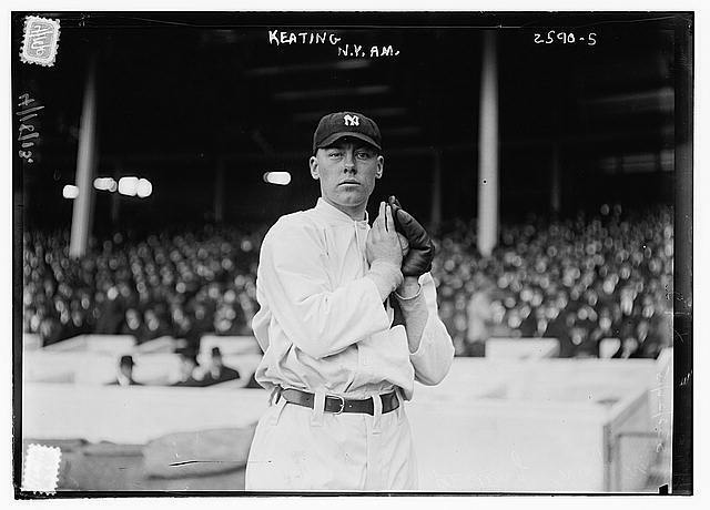 Ray Keating,New York AL,baseball,Raymond Herbert Keating,1893-1963,Pitcher,MLB