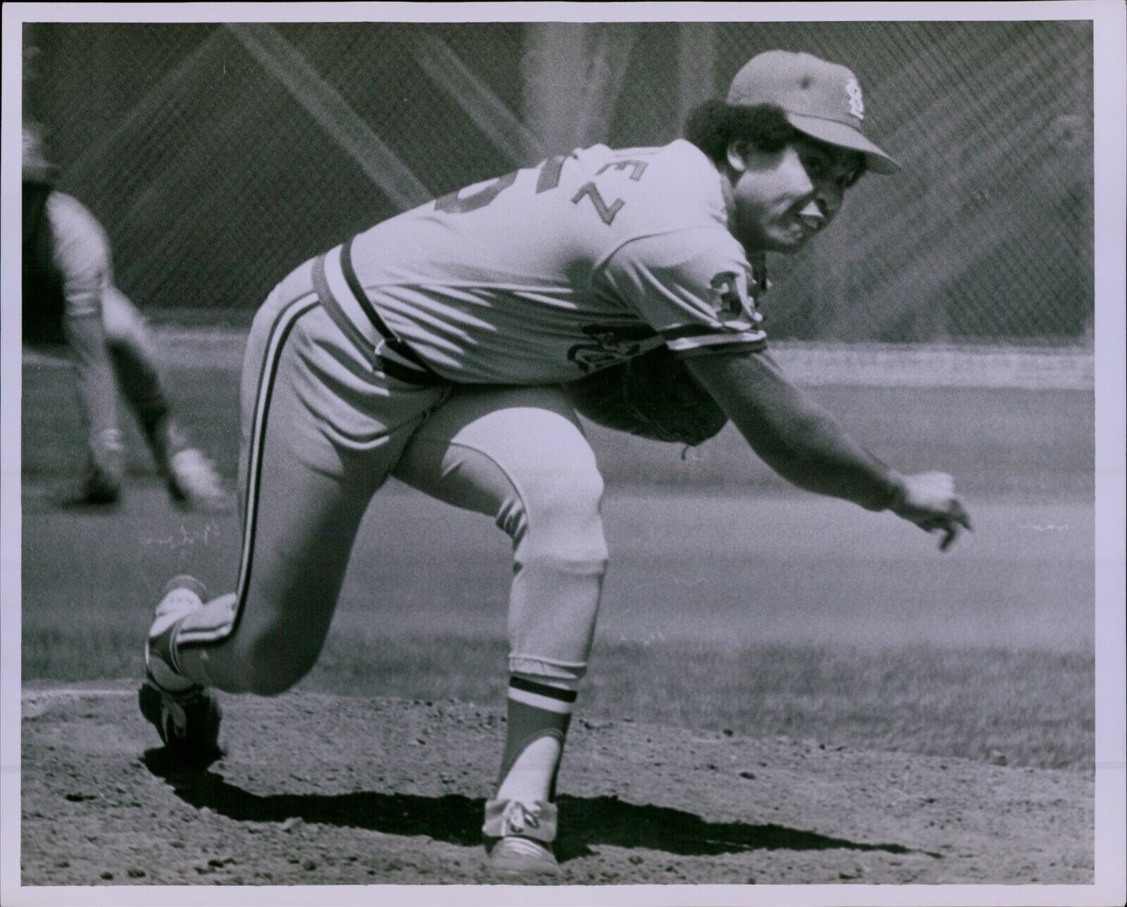 LG793 1980 Original Russ Reed Photo SILVIO MARTINEZ St Louis Cardinals Baseball