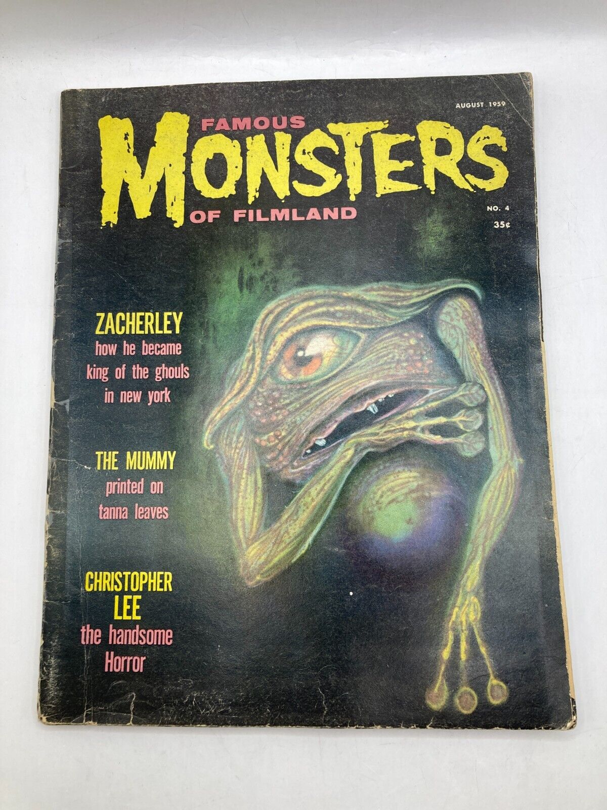 AUGUST 1959 FAMOUS MONSTERS OF FILMLAND #4