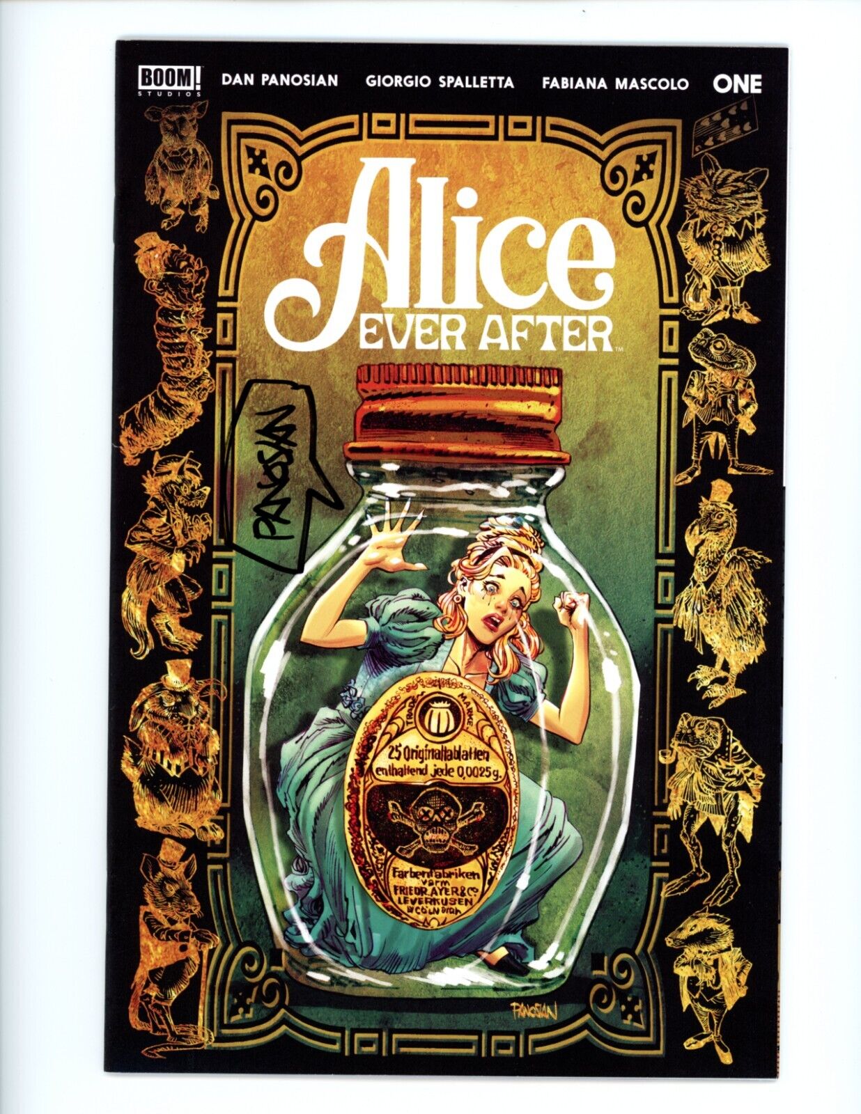 Alice Ever After #1 Cover A Boom Comics 2022 Signed By Panosian