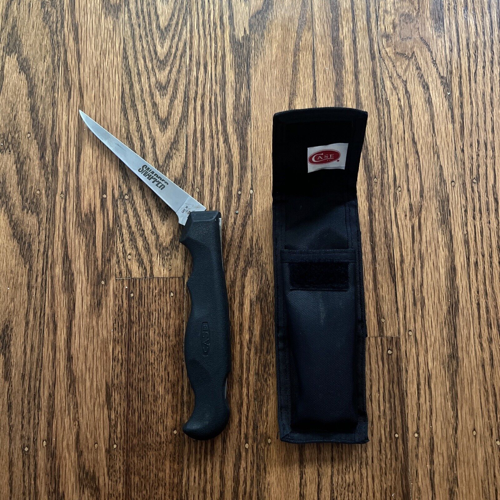 Vintage Rare Snapper Case XX SS Folding Fillet Knife 219, W/ Carrying Case