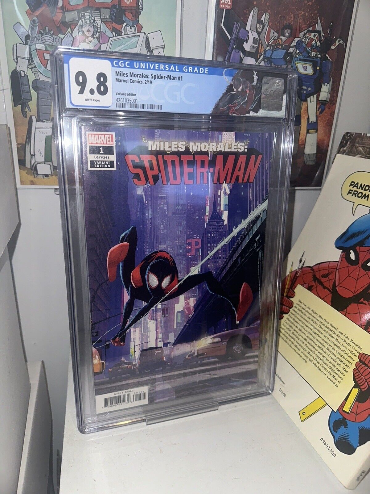 Miles Morales:  Spider-Man #1  Animation Variant CGC 9.8 Rare Marvel 2019