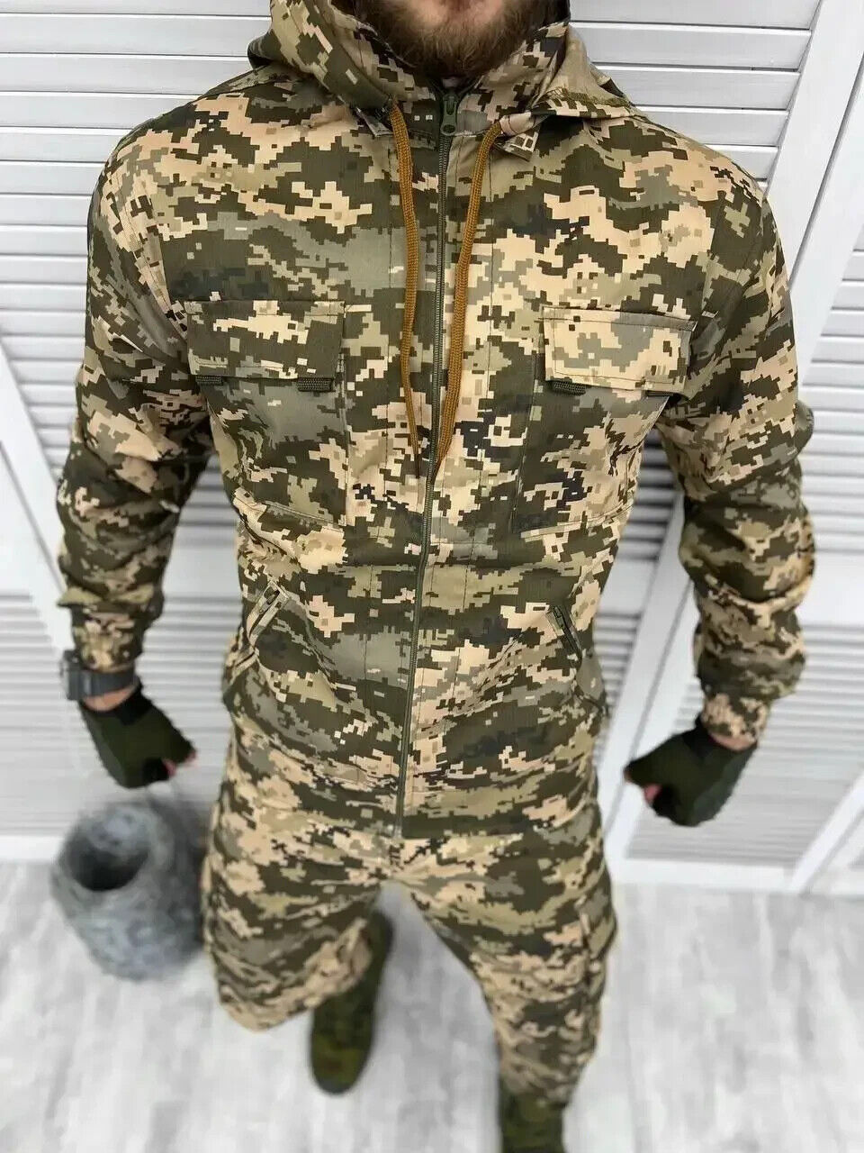 Combat tactical kit spring summer pixel, Uniform of the ZSU Pixel assault suit