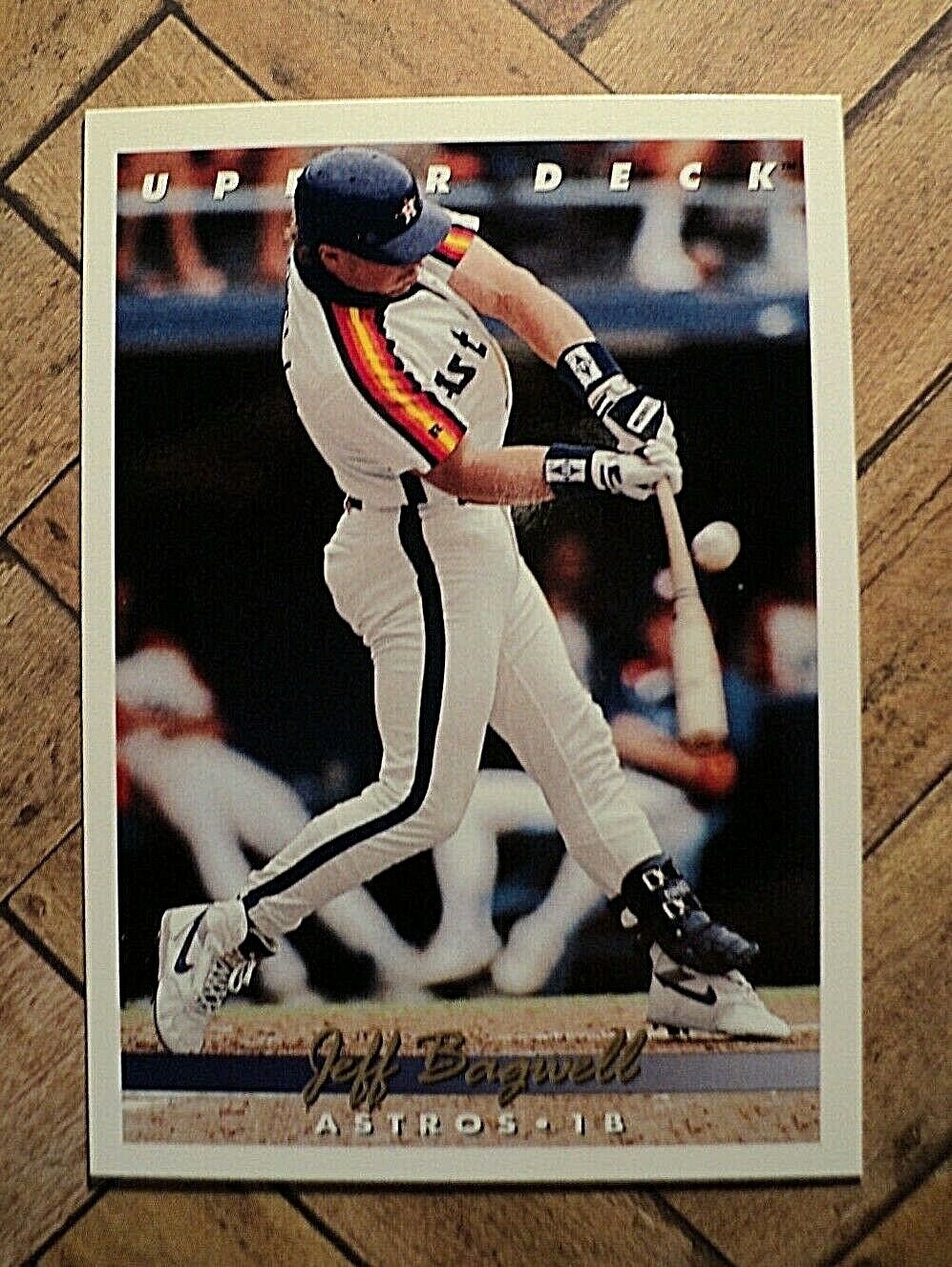 1993 Upper Deck Baseball Card #256 Jeff Bagwell EX AUCT#3392