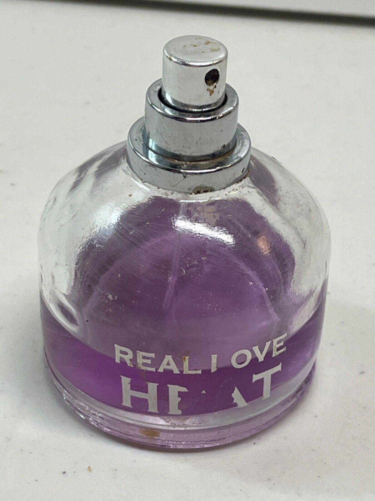 vtg. Real Love Heat Eau De Perfume partially full 