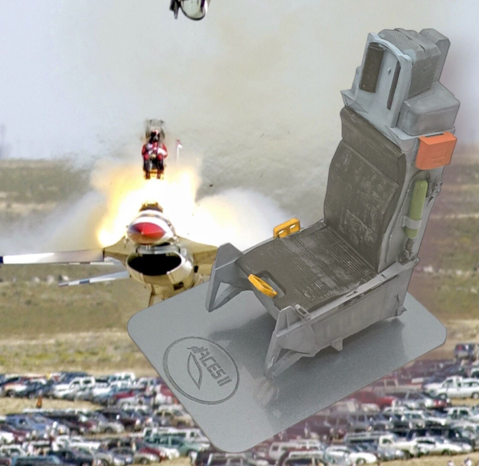 ACES II ejection seat mobile stand