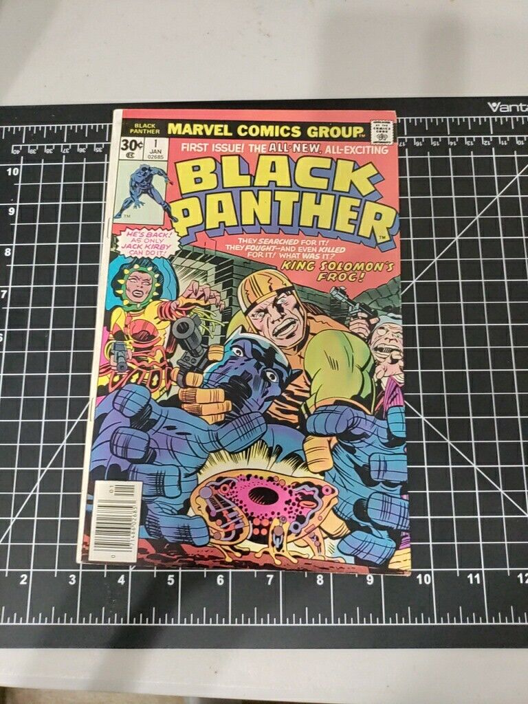 Black Panther #1 (Marvel Comics January 1977) Newsstand 