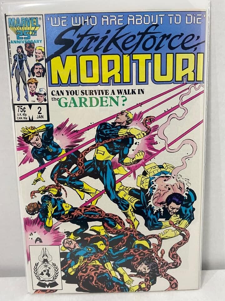 34300: Marvel Comics STRIKEFORCE: MORITURI #2 NM Grade