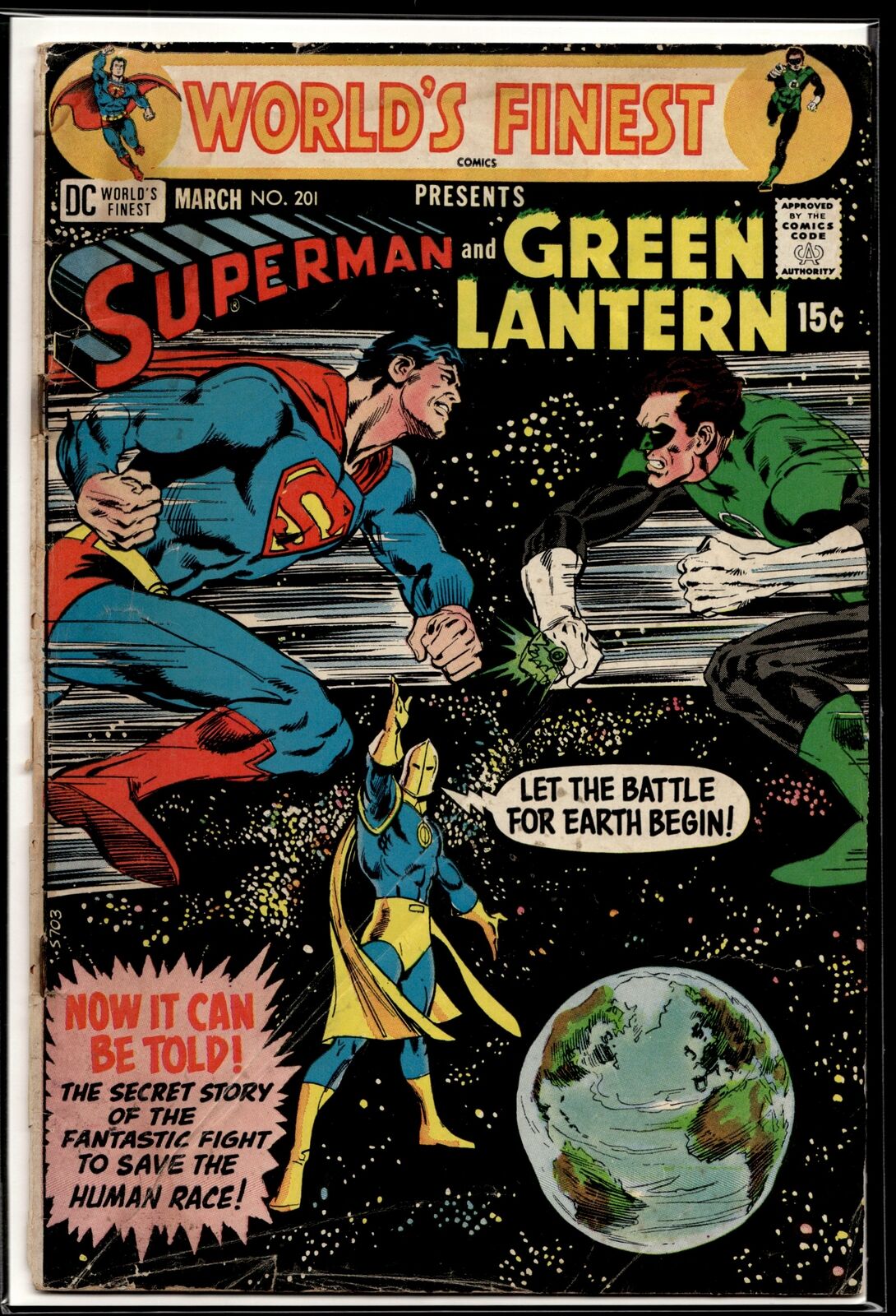 1971 World's Finest #201 DC Comic