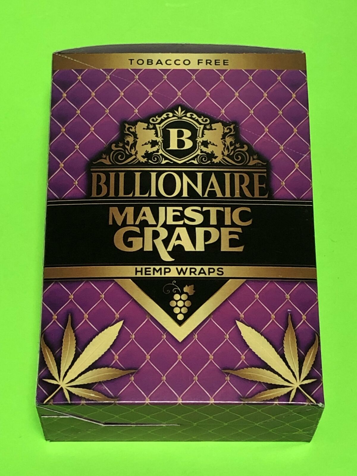 FREE GIFTS🎁Billionaire💵Majestic Grape🍇50 High Quality Hemp Rolling Papers🔥💨