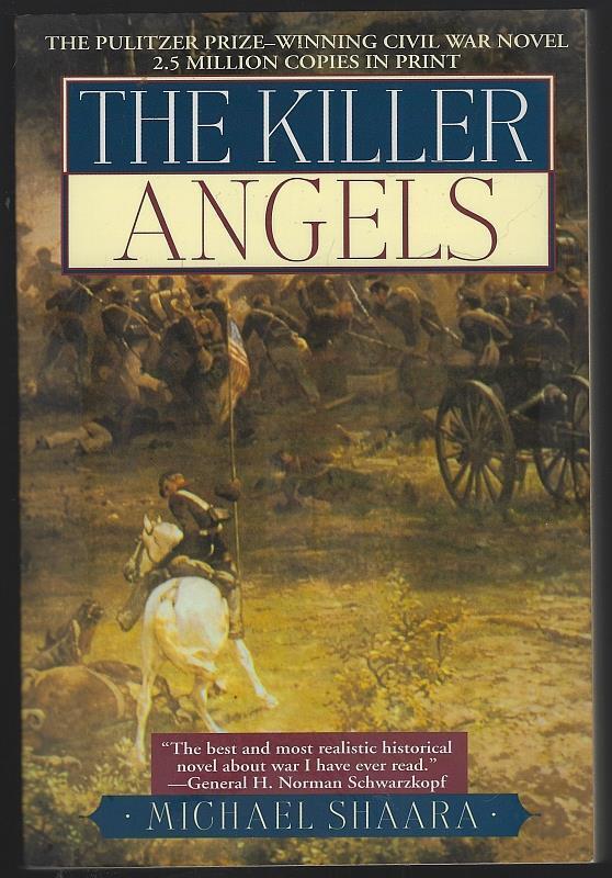 Killer Angels Jeff Shaara 1996 US Civil War Classic Historical Novel
