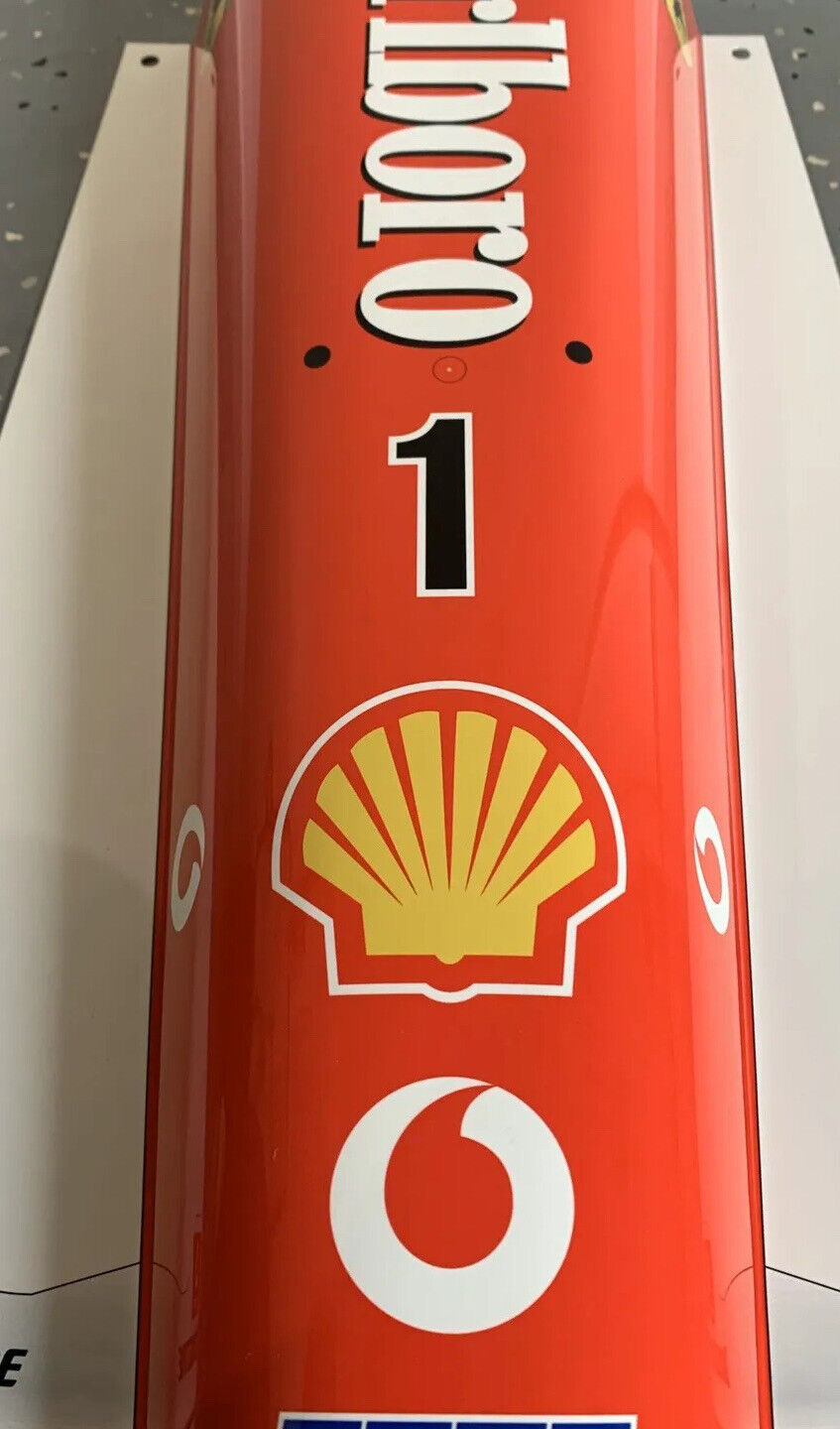 WOW Michael  Schumacher F2002 FORMULA 1 F1 Race Car nose Style Sign